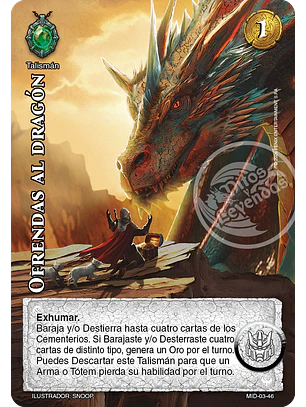 Ofrendas al Dragón (Preconstruido Dragón)