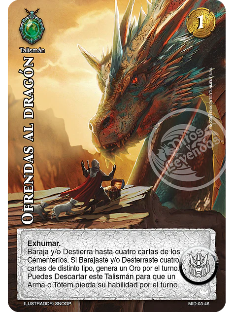 Ofrendas al Dragón 1