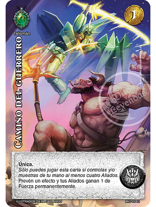 Camino del Guerrero (Preconstruido Guerrero)