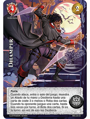 Dhampir (Preconstruido Guerrero)