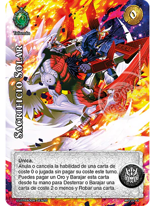 Sacrificio Solar (Preconstruido Guerrero)