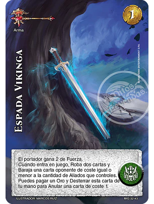 Espada Vikinga (Preconstruido Guerrero)