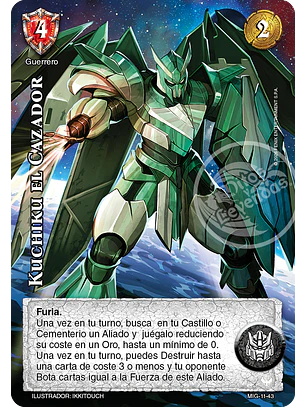 Kuchiku el Cazador (Preconstruido Guerrero)