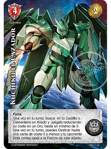 Kuchiku el Cazador (Preconstruido Guerrero) 1