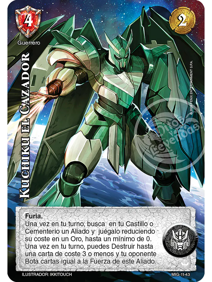 Kuchiku el Cazador (Preconstruido Guerrero) 1