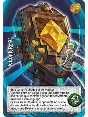 Matriz V (Preconstuido Eterno)
