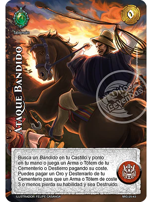 Ataque Bandido (Preconstruido Guerrero)