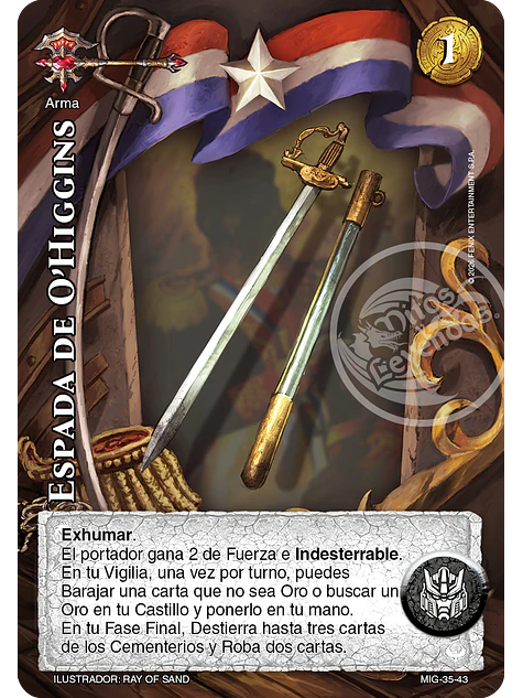 Espada de O'higgins 1