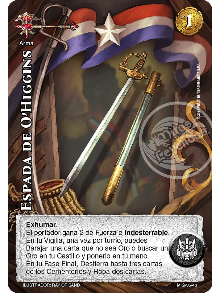Espada de O'higgins 1