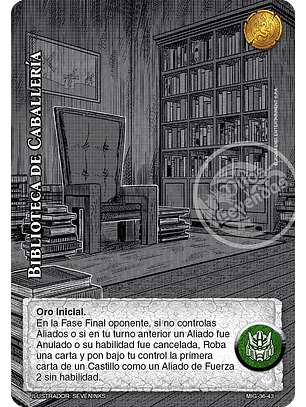 Biblioteca de Caballería (Preconstruido Guerrero)