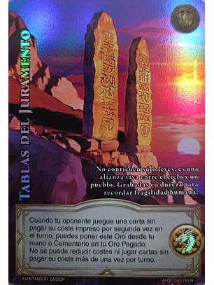 Tablas del juramento (Vigilantes - Real)