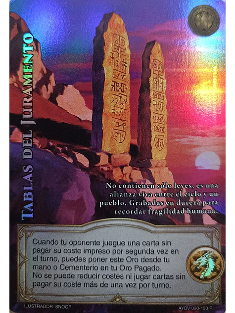 Tablas del juramento (Vigilantes - Real) 1