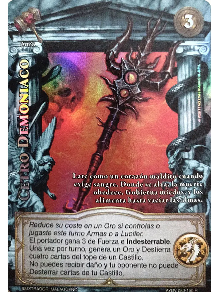 Cetro Demoniaco (Vigilantes - Real) 1