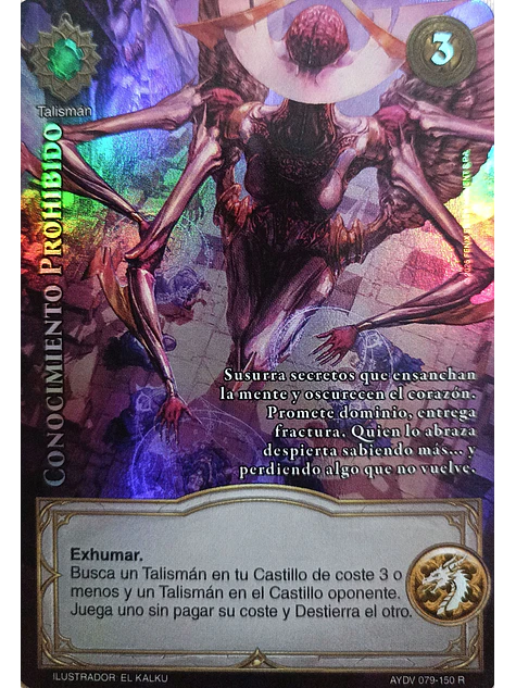 Conocimiento Prohibido (Vigilantes - Real) 1