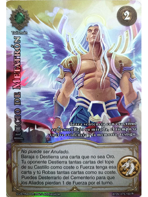 Juicio de Metatrón (Vigilantes - Real) 1