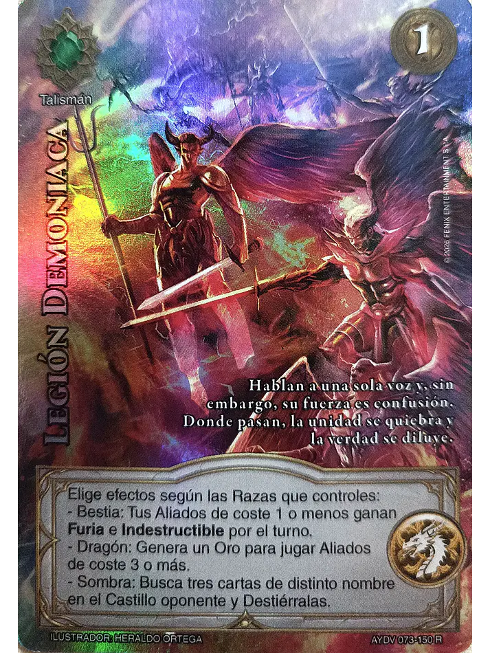 Legión Demoniaca (Vigilantes - Real) 1