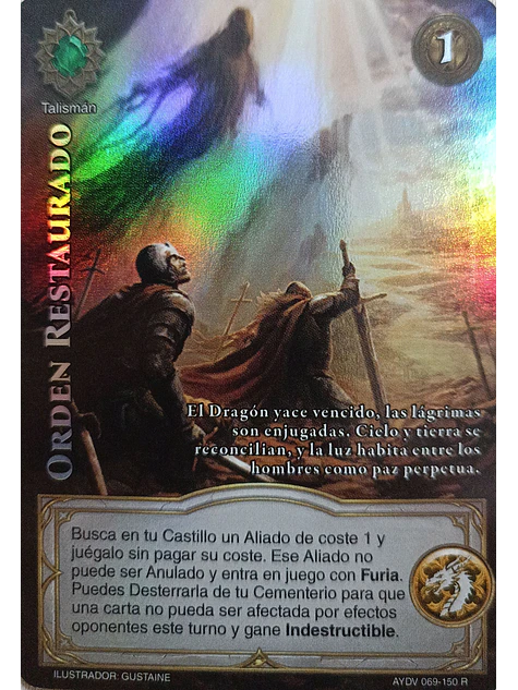 Orden Restaurado (Vigilantes - Real) 1