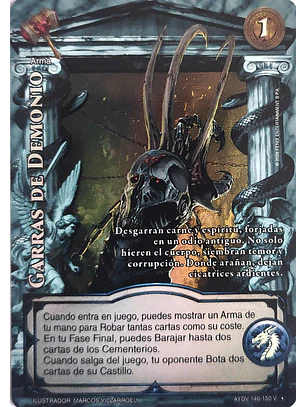 Garras de Demonio (Vigilantes - Vasalla Foil)