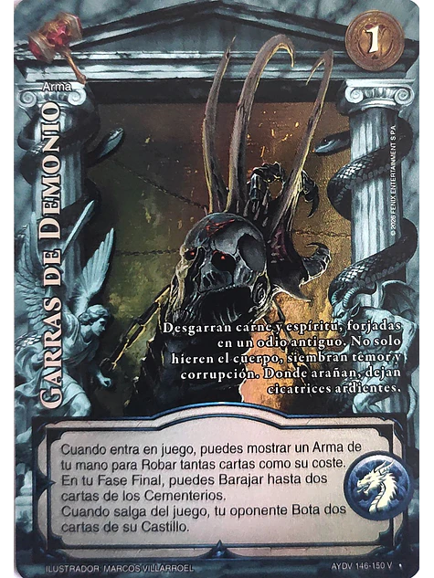 Garras de Demonio (Vigilantes - Vasalla Foil) 1