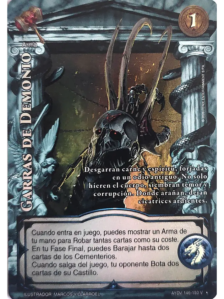 Garras de Demonio (Vigilantes - Vasalla Foil) 1