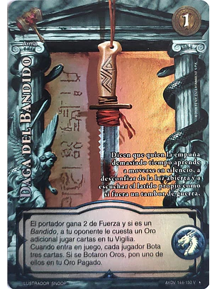 Daga del Bandido (Vigilantes - Vasalla Foil)