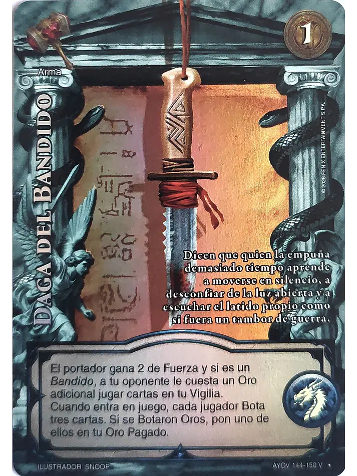 Daga del Bandido (Vigilantes - Vasalla Foil) 1