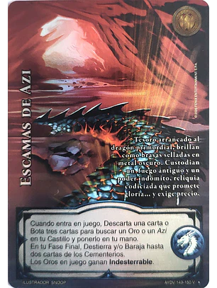 Escamas de Azi (Vigilantes - Vasalla Foil)
