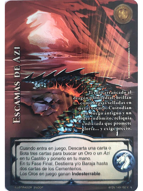 Escamas de Azi (Vigilantes - Vasalla Foil) 1