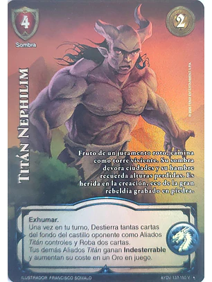 Titán Nephilim (Vigilantes - Vasalla Foil)