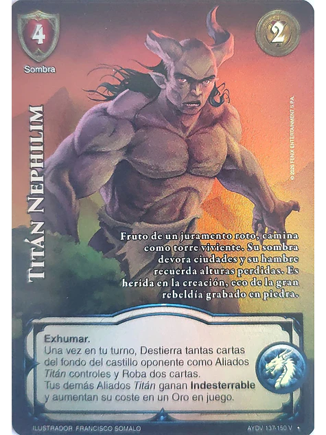 Titán Nephilim (Vigilantes - Vasalla Foil) 1