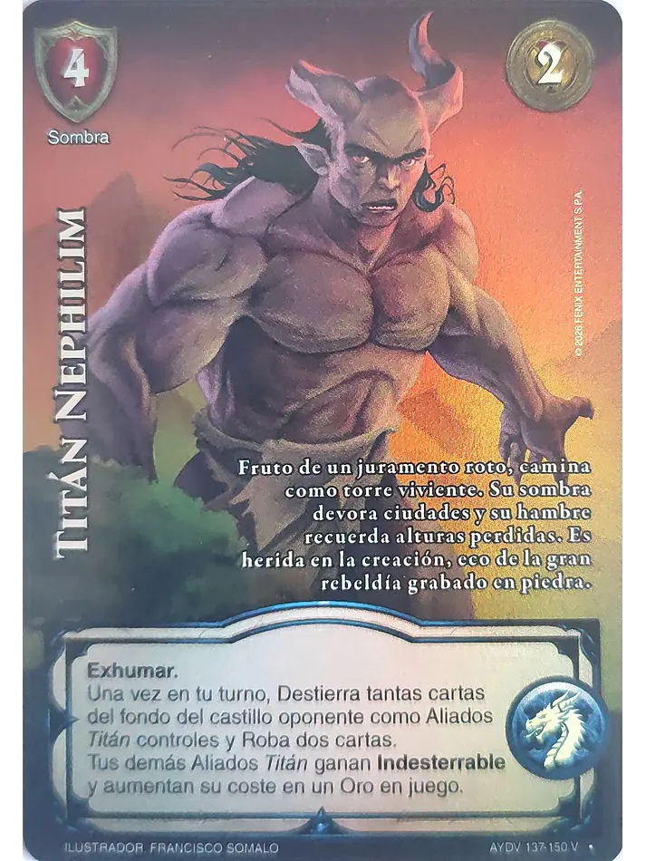 Titán Nephilim (Vigilantes - Vasalla Foil) 1
