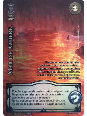 Mar de Azufre (Vigilantes - Vasalla Foil)