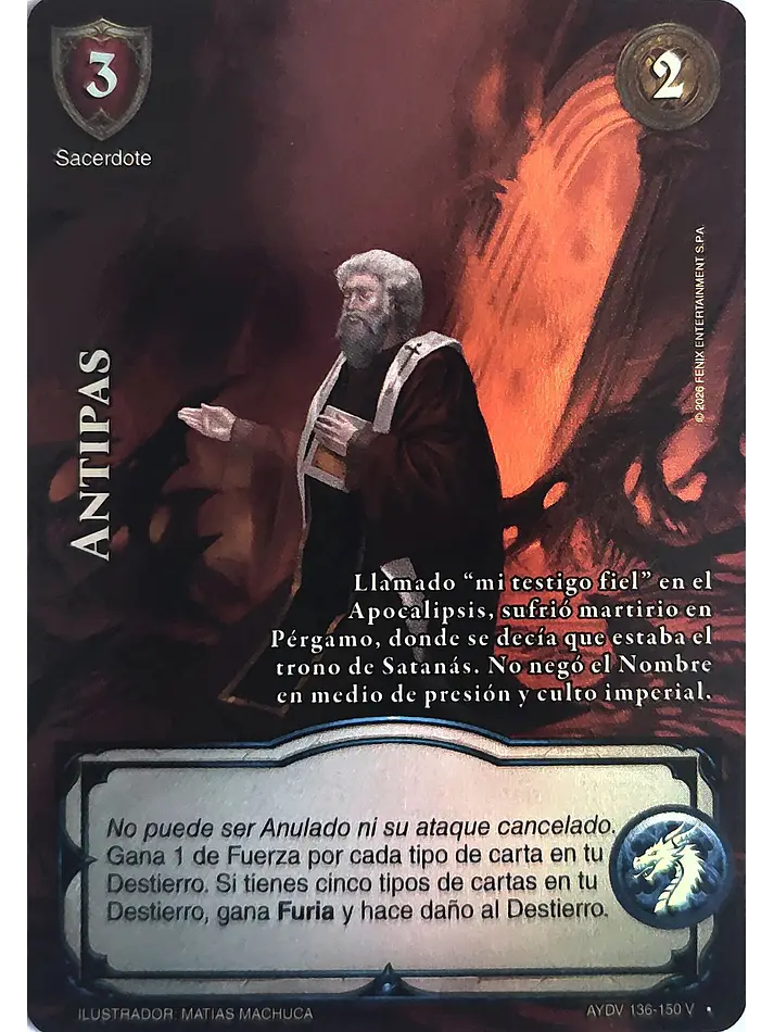 Antipas (Vigilantes - Vasalla Foil) 1