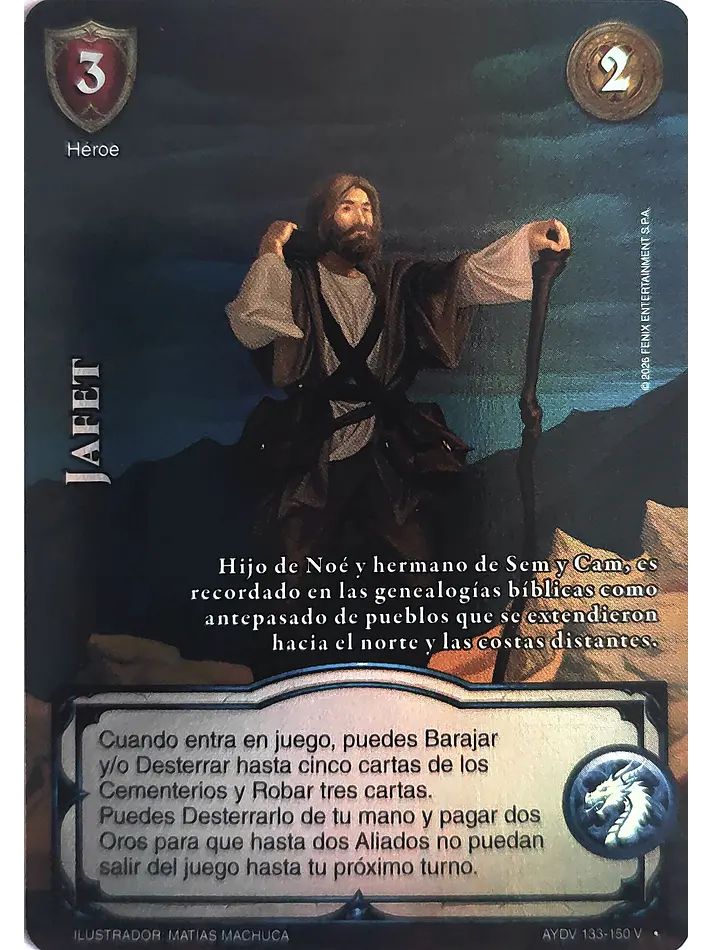 Jafet (Vigilantes - Vasalla Foil) 1