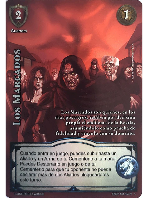Los Marcados (Vigilantes - Vasalla Foil) 1