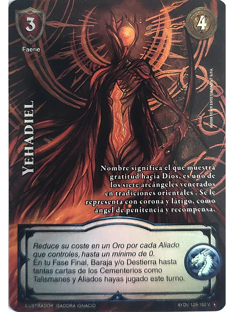 Yehadiel (Vigilantes - Vasalla Foil) 1