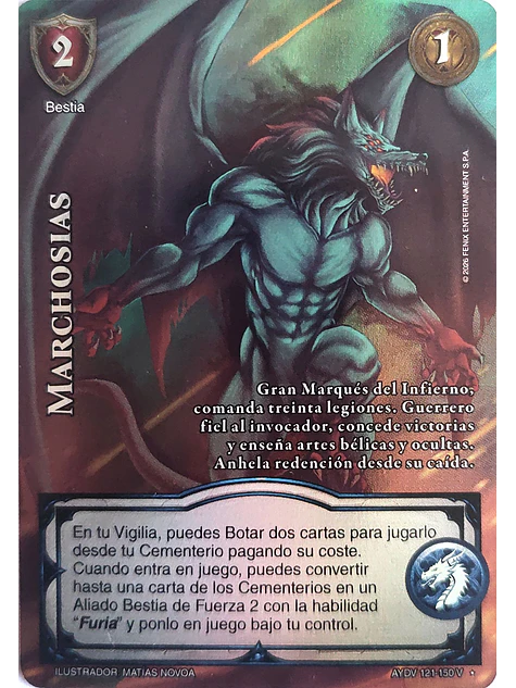 Marchosias (Vigilantes - Vasalla Foil) 1