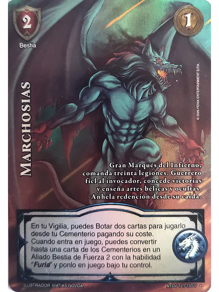 Marchosias (Vigilantes - Vasalla Foil) 1
