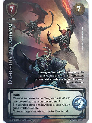 Demonios del Abismo (Vigilantes - Vasalla Foil)