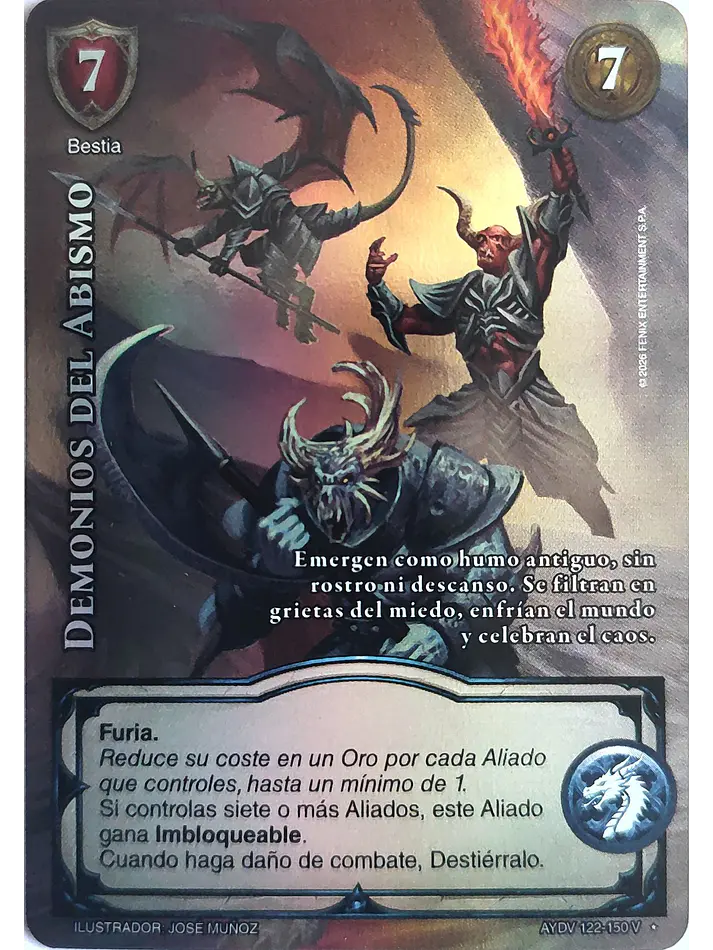 Demonios del Abismo (Vigilantes - Vasalla Foil) 1