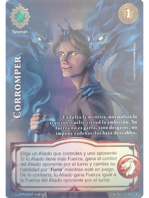 Corromper (Vigilantes - Cortesana Foil) 1