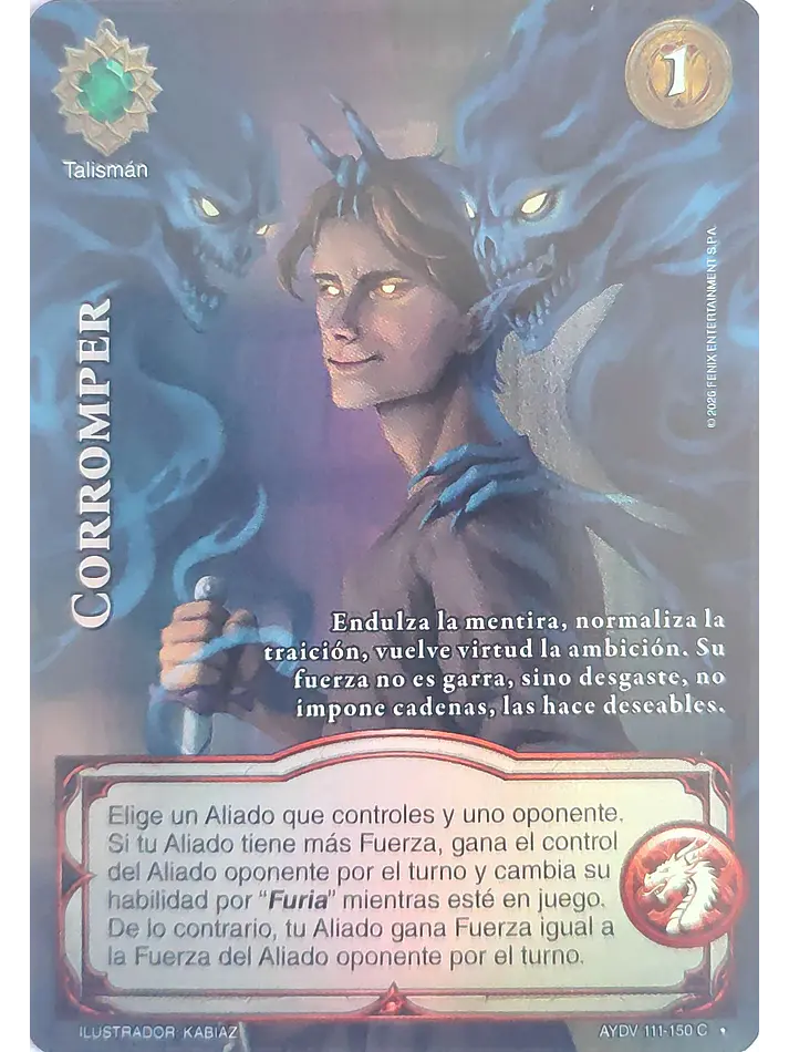 Corromper (Vigilantes - Cortesana Foil) 1