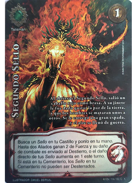 Segundo Sello (Vigilantes - Cortesana Foil) 1