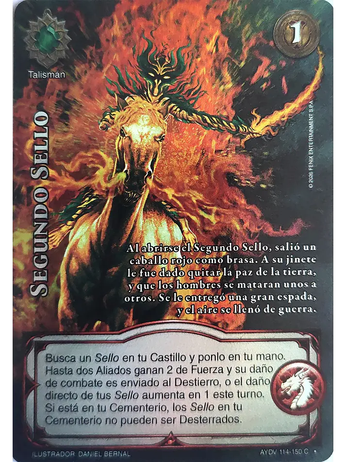Segundo Sello (Vigilantes - Cortesana Foil) 1