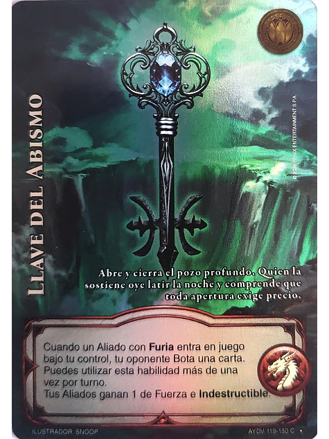 Llave del Abismo (Vigilantes - Cortesana Foil) 1