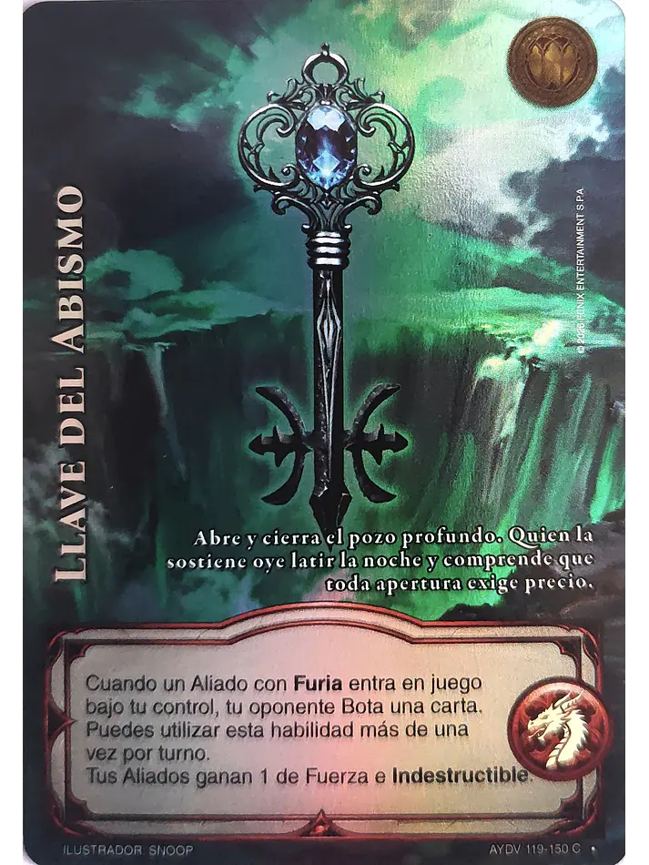 Llave del Abismo (Vigilantes - Cortesana Foil) 1
