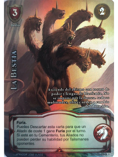 La Bestia (Vigilantes - Cortesana Foil) 1