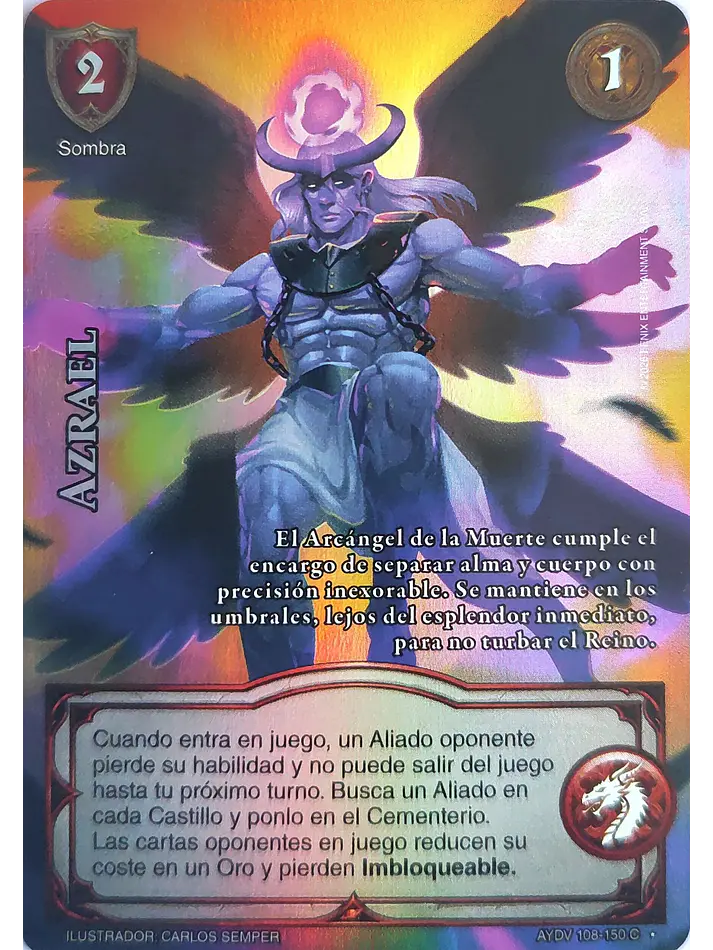 Azrael (Vigilantes - Cortesana Foil) 1