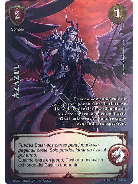 Azazel (Vigilantes - Cortesana Foil) 1