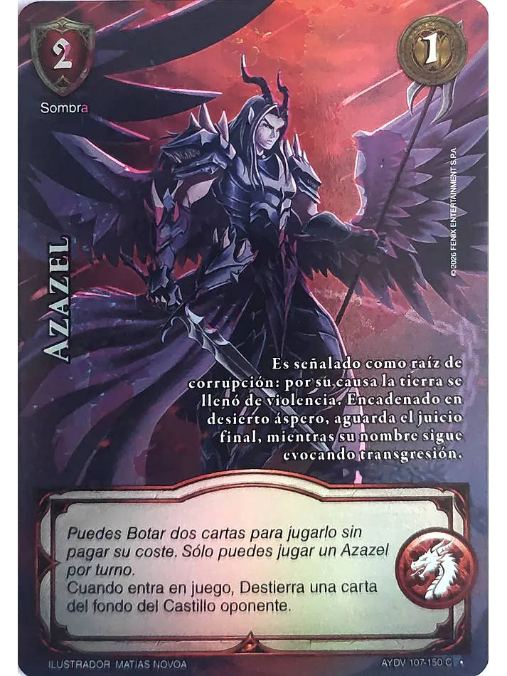 Azazel (Vigilantes - Cortesana Foil) 1